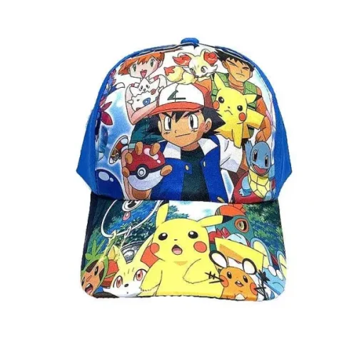 Pkm.store Sommer-Bunte Baseball Kids Mit Pikachu Motiven Fur Kinder