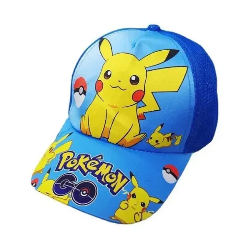 Pkm.store Sommer-Bunte Baseball Kids Mit Pikachu Motiven Fur Kinder