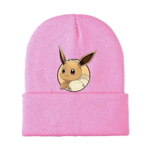 Pkm.store Herbst & Winter-Bunte Kinder Winter Pikachu Und Pokemon Mützen