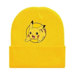 Pkm.store Herbst & Winter-Bunte Kinder Winter Pikachu Und Pokemon Mützen