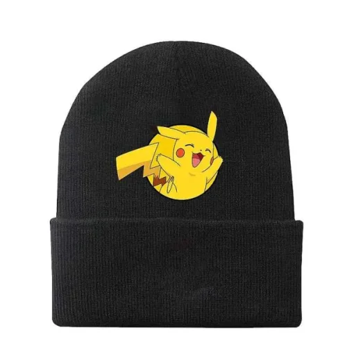 Pkm.store Herbst & Winter-Bunte Kinder Winter Pikachu Und Pokemon Mützen