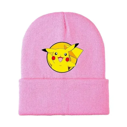 Pkm.store Herbst & Winter-Bunte Kinder Winter Pikachu Und Pokemon Mützen