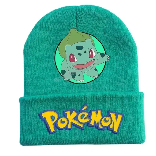 Pkm.store Herbst & Winter-Bunte Pokemon Winter Mützen Fur Kinder Oder Erwachsene