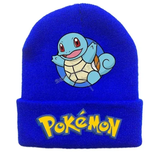 Pkm.store Herbst & Winter-Bunte Pokemon Winter Mützen Fur Kinder Oder Erwachsene