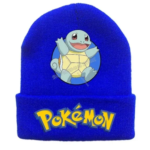 Pkm.store Herbst & Winter-Bunte Pokemon Winter Mützen Fur Kinder Oder Erwachsene