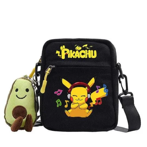 Pkm.store Sonstiges Merchandise-Canvas Pokemon Messenger Tasche, Slingbag Umhangetasche In Vielen Motiven