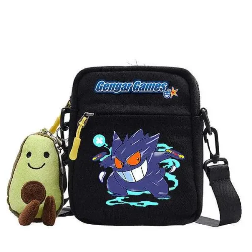 Pkm.store Sonstiges Merchandise-Canvas Pokemon Messenger Tasche, Slingbag Umhangetasche In Vielen Motiven
