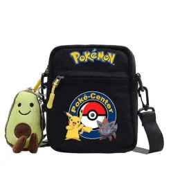 Pkm.store Sonstiges Merchandise-Canvas Pokemon Messenger Tasche, Slingbag Umhangetasche In Vielen Motiven