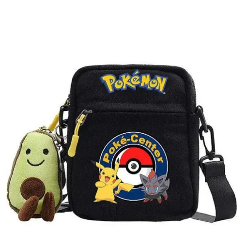 Pkm.store Sonstiges Merchandise-Canvas Pokemon Messenger Tasche, Slingbag Umhangetasche In Vielen Motiven