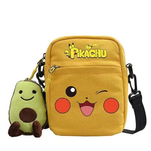 Pkm.store Sonstiges Merchandise-Canvas Pokemon Messenger Tasche, Slingbag Umhangetasche In Vielen Motiven