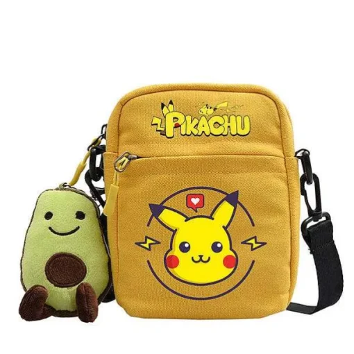 Pkm.store Sonstiges Merchandise-Canvas Pokemon Messenger Tasche, Slingbag Umhangetasche In Vielen Motiven