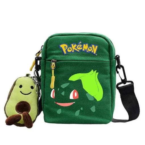 Pkm.store Sonstiges Merchandise-Canvas Pokemon Messenger Tasche, Slingbag Umhangetasche In Vielen Motiven