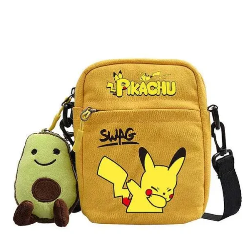 Pkm.store Sonstiges Merchandise-Canvas Pokemon Messenger Tasche, Slingbag Umhangetasche In Vielen Motiven
