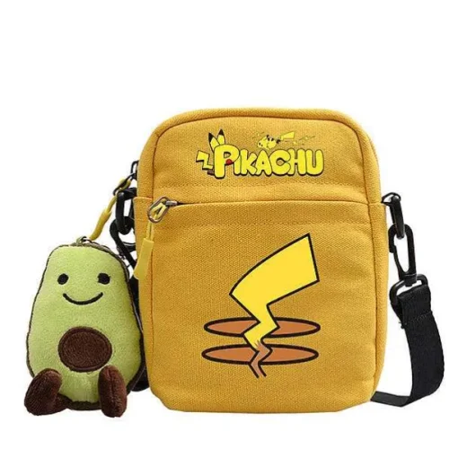 Pkm.store Sonstiges Merchandise-Canvas Pokemon Messenger Tasche, Slingbag Umhangetasche In Vielen Motiven