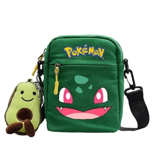 Pkm.store Sonstiges Merchandise-Canvas Pokemon Messenger Tasche, Slingbag Umhangetasche In Vielen Motiven