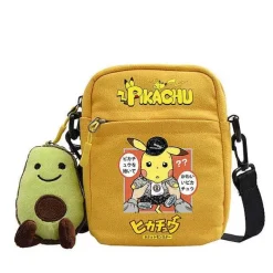 Pkm.store Sonstiges Merchandise-Canvas Pokemon Messenger Tasche, Slingbag Umhangetasche In Vielen Motiven