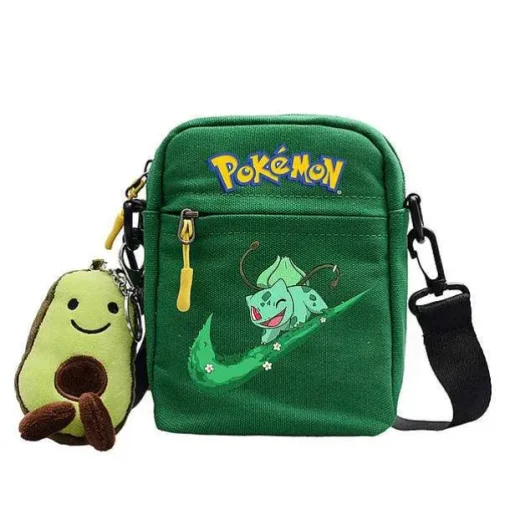 Pkm.store Sonstiges Merchandise-Canvas Pokemon Messenger Tasche, Slingbag Umhangetasche In Vielen Motiven