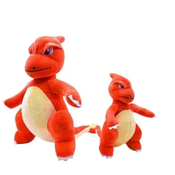 Pkm.store Pokemon Kuscheltiere-Charmeleon Charmander / Glumanda Mega Plusch Pokemon Figur