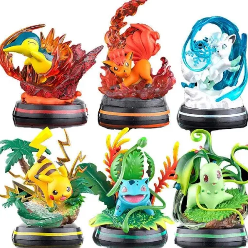 Pkm.store Pokemon Figuren-11-14Cm Pokemon Deko Sammel Figuren - Verschiedene Motive Zur Wahl