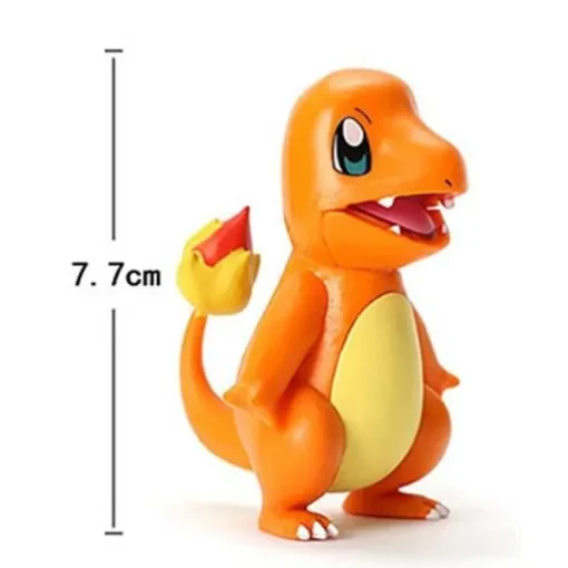 Pkm.store Pokemon Figuren-4Cm Pokemon Figuren (Charmander Cubone Bulbasaur Alola Vulpix Fennekin Chespin Pikachu Etc.)