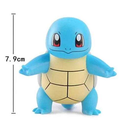 Pkm.store Pokemon Figuren-4Cm Pokemon Figuren (Charmander Cubone Bulbasaur Alola Vulpix Fennekin Chespin Pikachu Etc.)