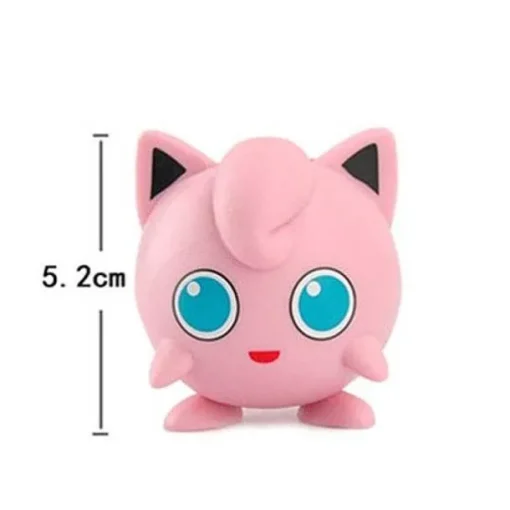 Pkm.store Pokemon Figuren-4Cm Pokemon Figuren (Charmander Cubone Bulbasaur Alola Vulpix Fennekin Chespin Pikachu Etc.)