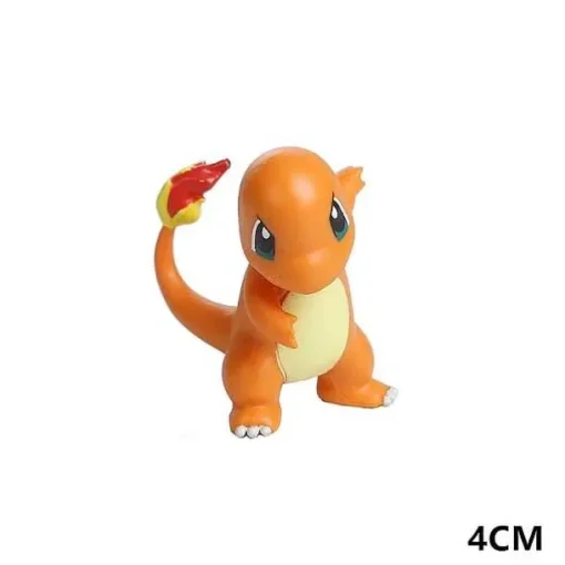 Pkm.store Pokemon Figuren-4Cm Pokemon Figuren (Charmander Cubone Bulbasaur Alola Vulpix Fennekin Chespin Pikachu Etc.)