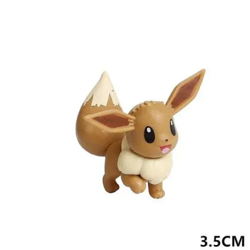Pkm.store Pokemon Figuren-4Cm Pokemon Figuren (Charmander Cubone Bulbasaur Alola Vulpix Fennekin Chespin Pikachu Etc.)