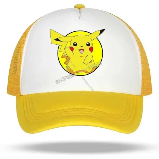 Pkm.store Pokemon Mützen & Caps-Coole Sommer Baseball Caps Mit Pikachu Und Pokemon Motiven