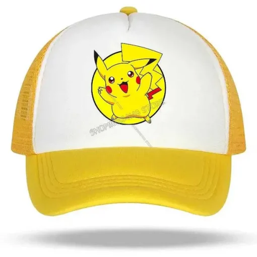 Pkm.store Pokemon Mützen & Caps-Coole Sommer Baseball Caps Mit Pikachu Und Pokemon Motiven