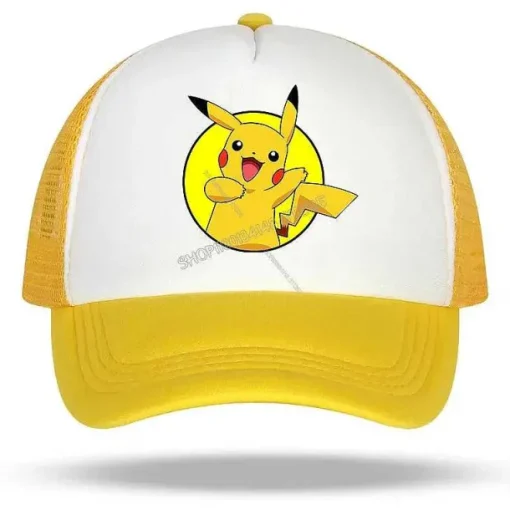 Pkm.store Pokemon Mützen & Caps-Coole Sommer Baseball Caps Mit Pikachu Und Pokemon Motiven