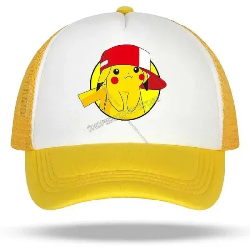 Pkm.store Pokemon Mützen & Caps-Coole Sommer Baseball Caps Mit Pikachu Und Pokemon Motiven