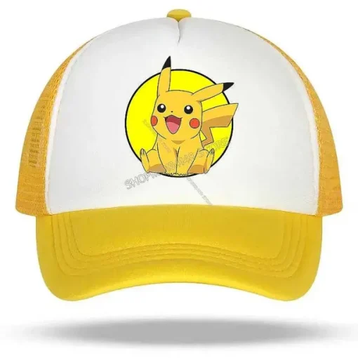 Pkm.store Pokemon Mützen & Caps-Coole Sommer Baseball Caps Mit Pikachu Und Pokemon Motiven