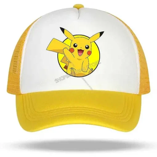 Pkm.store Pokemon Mützen & Caps-Coole Sommer Baseball Caps Mit Pikachu Und Pokemon Motiven