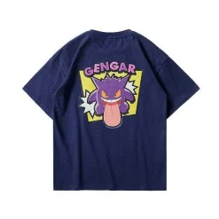 Pkm.store Sommer-Cooles Gengar Sommer T-Shirt Fur Kinder