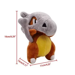 Pkm.store Pokemon Kuscheltiere-Cubone Tragosso Pokemon Stofftier Plusch Pokemon (Ca. 16Cm)