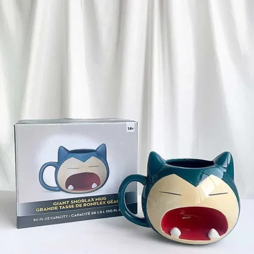 Pkm.store Sonstiges Merchandise-3D Relaxo Snorlax Xl Kaffeetasse