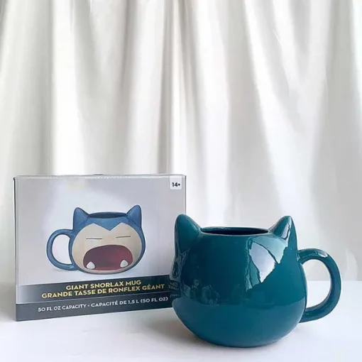 Pkm.store Sonstiges Merchandise-3D Relaxo Snorlax Xl Kaffeetasse