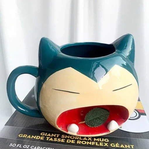 Pkm.store Sonstiges Merchandise-3D Relaxo Snorlax Xl Kaffeetasse