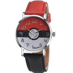 Pkm.store Sonstiges Merchandise-Damen Pokemon Armband Uhr Im Pokeball Design