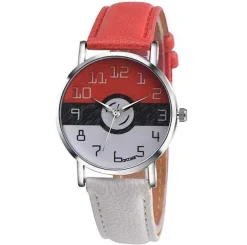 Pkm.store Sonstiges Merchandise-Damen Pokemon Armband Uhr Im Pokeball Design