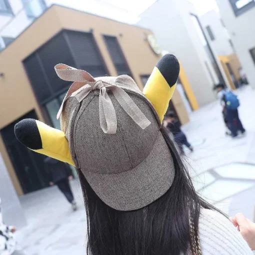 Pkm.store Detektiv Pikachu-Detektiv Pikachu Cosplay Cap / Mutze