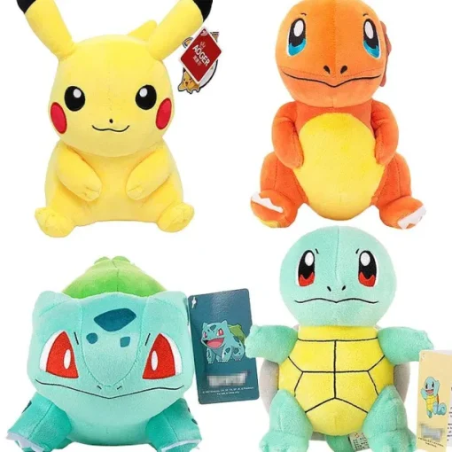 Pkm.store Detektiv Pikachu-Detektiv Pikachu Pokemon Stofftiere (23 Motive Zur Wahl)