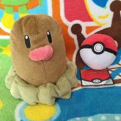 Pkm.store Pokemon Kuscheltiere-Digda Diglett Pluschtier (Ca. 15Cm)