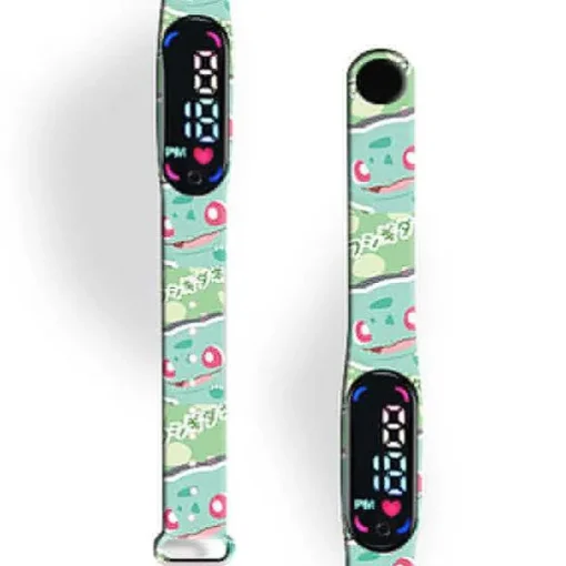 Pkm.store Uhren Und Wecker-Digitale Pokemon Armbanduhr Fur Kinder
