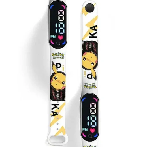 Pkm.store Uhren Und Wecker-Digitale Pokemon Armbanduhr Fur Kinder