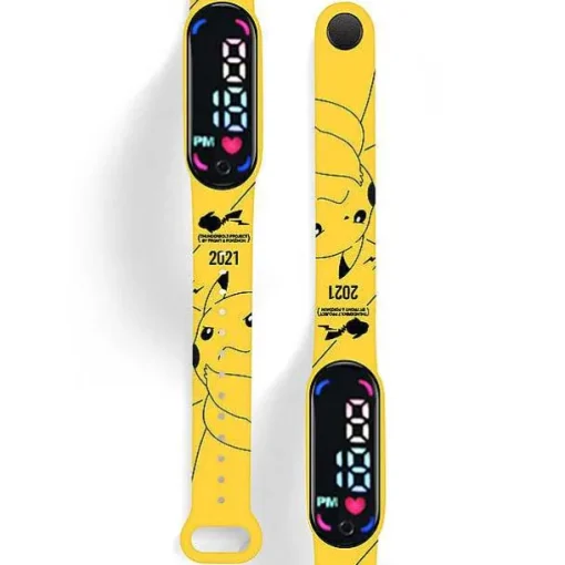 Pkm.store Uhren Und Wecker-Digitale Pokemon Armbanduhr Fur Kinder