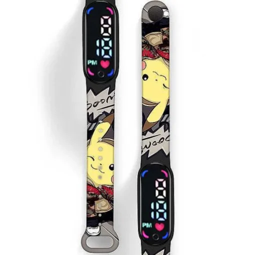Pkm.store Uhren Und Wecker-Digitale Pokemon Armbanduhr Fur Kinder