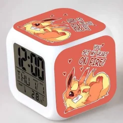 Pkm.store Uhren Und Wecker-Digitaler Pokemon Wecker In Unterschiedlichen Motiven