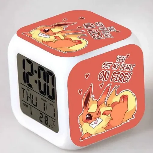 Pkm.store Uhren Und Wecker-Digitaler Pokemon Wecker In Unterschiedlichen Motiven